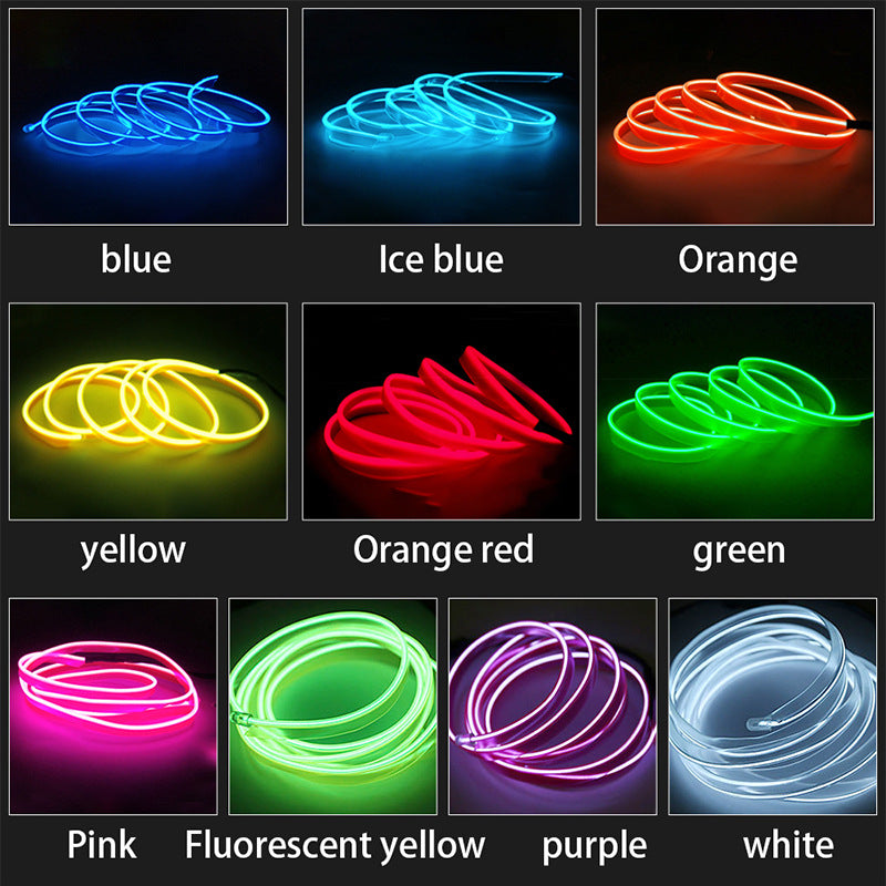 Car Led Strip Lights 12V Waterproof USB